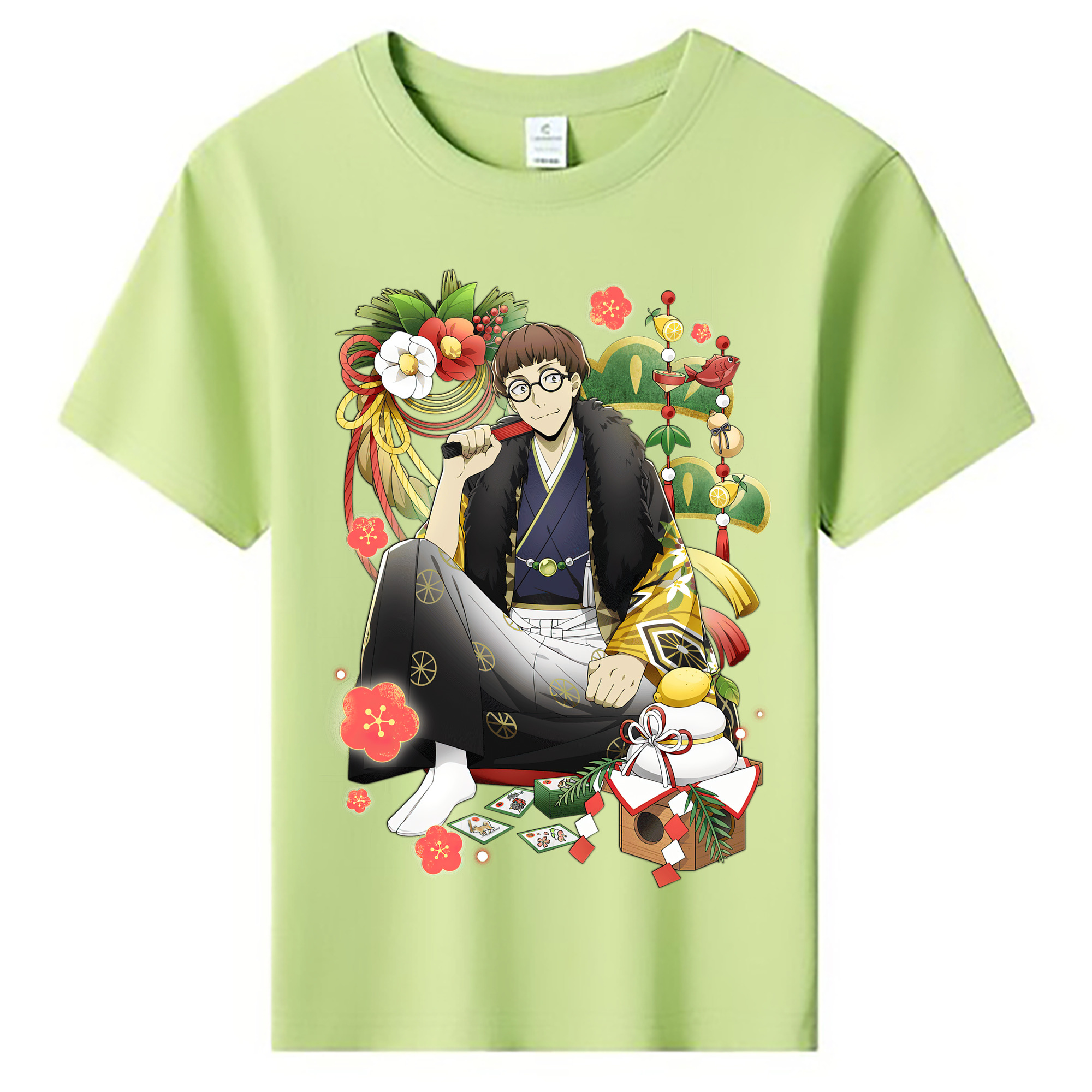（画像用） 文豪ストレイドッグス Bungo Stray Dogs 綿100％キッズTシャツ（フロントプリント）